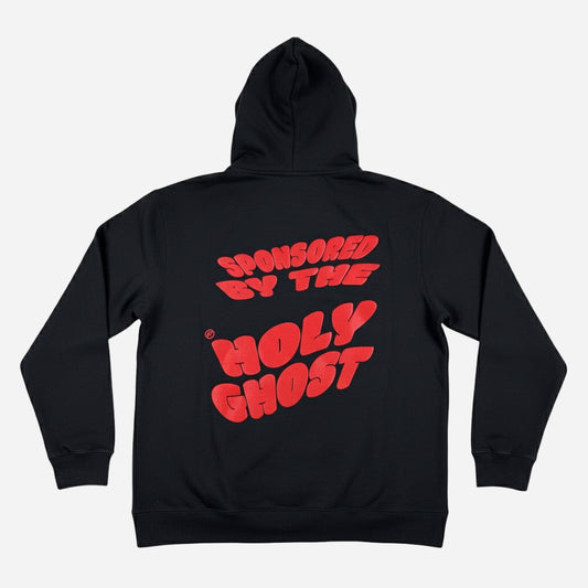SPONSORED BY THE HOLY GHOST HOODIE | BLACK