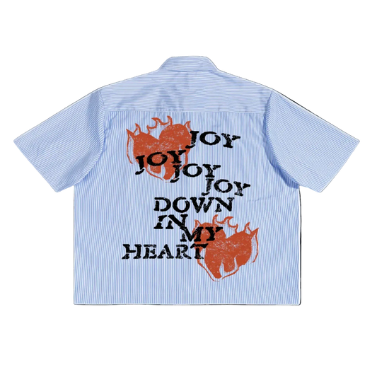 blue stripped button faith-based apparel
upperroom
down in my heart joy cre8new