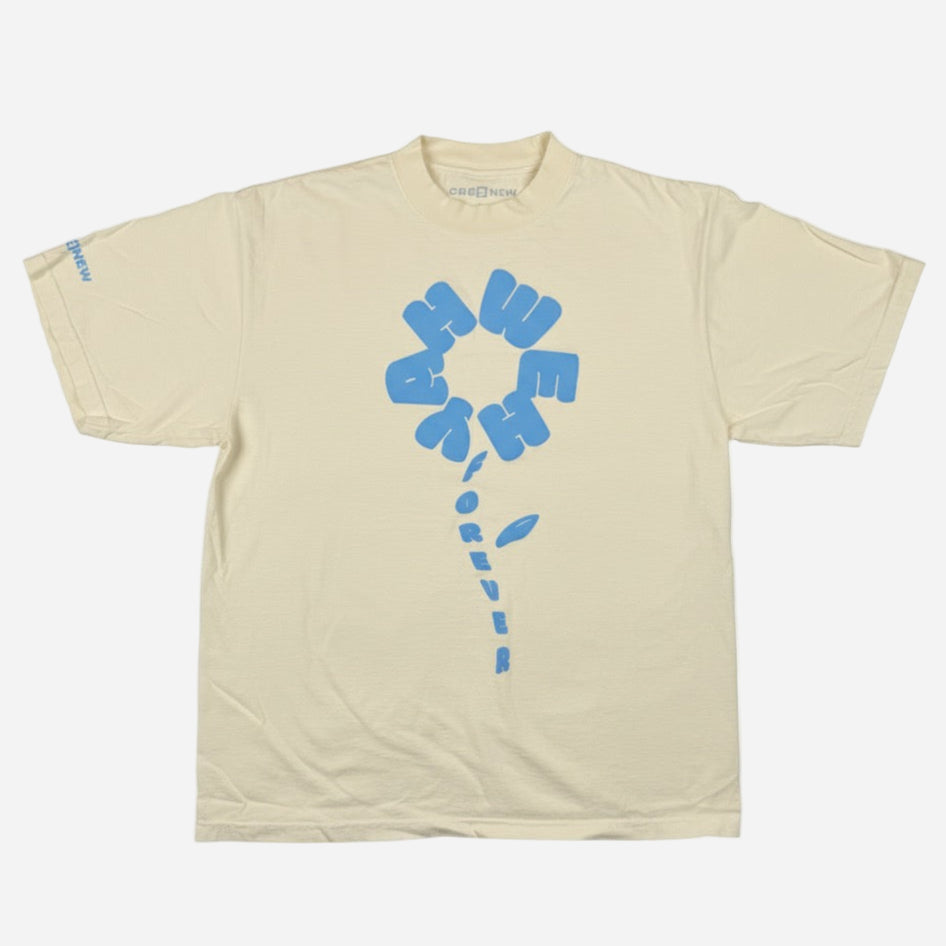 CREME OVERSIZED MERCH SHIRT WITH PUFF PRINT THAT SAYS YahWeh Forever from faith-based apparel CRE8NEW
JESUS LOVES YOU