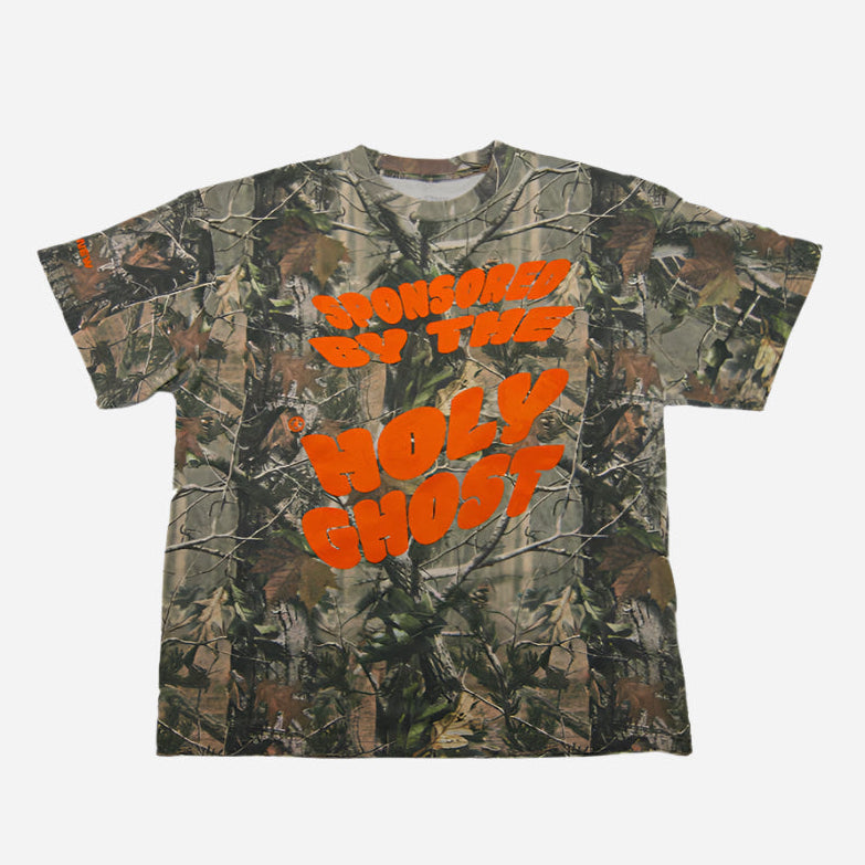 Sponsored by the Holy Ghost christian shirt faith based apprarel CRE8NEW