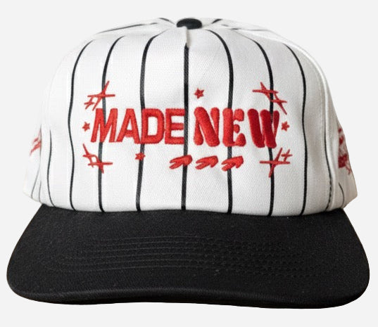 MADE NEW HAT | PINSTRIPE & RED