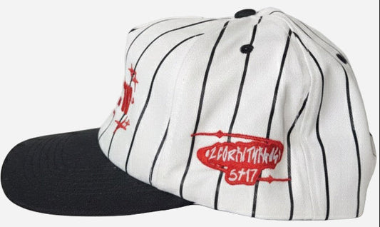 MADE NEW HAT | PINSTRIPE & RED